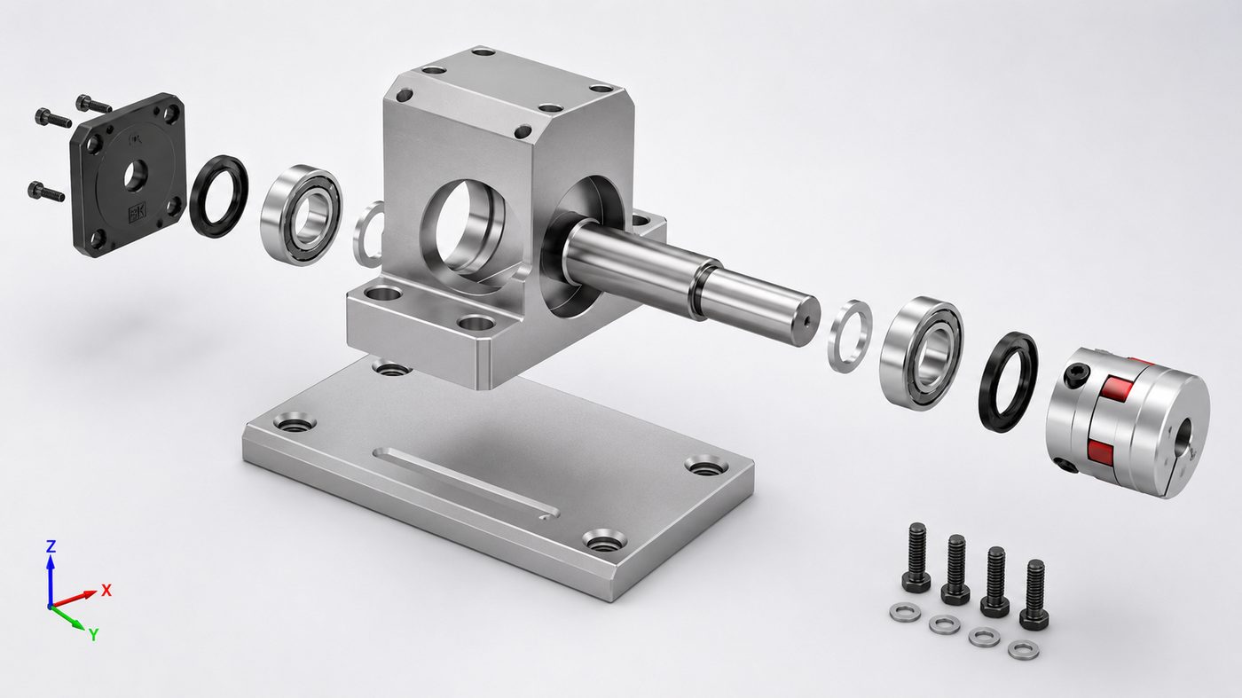 Precision machining and assembly work