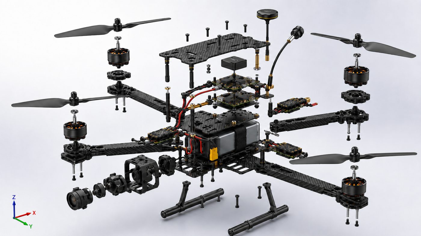 UAV and complete product programmes